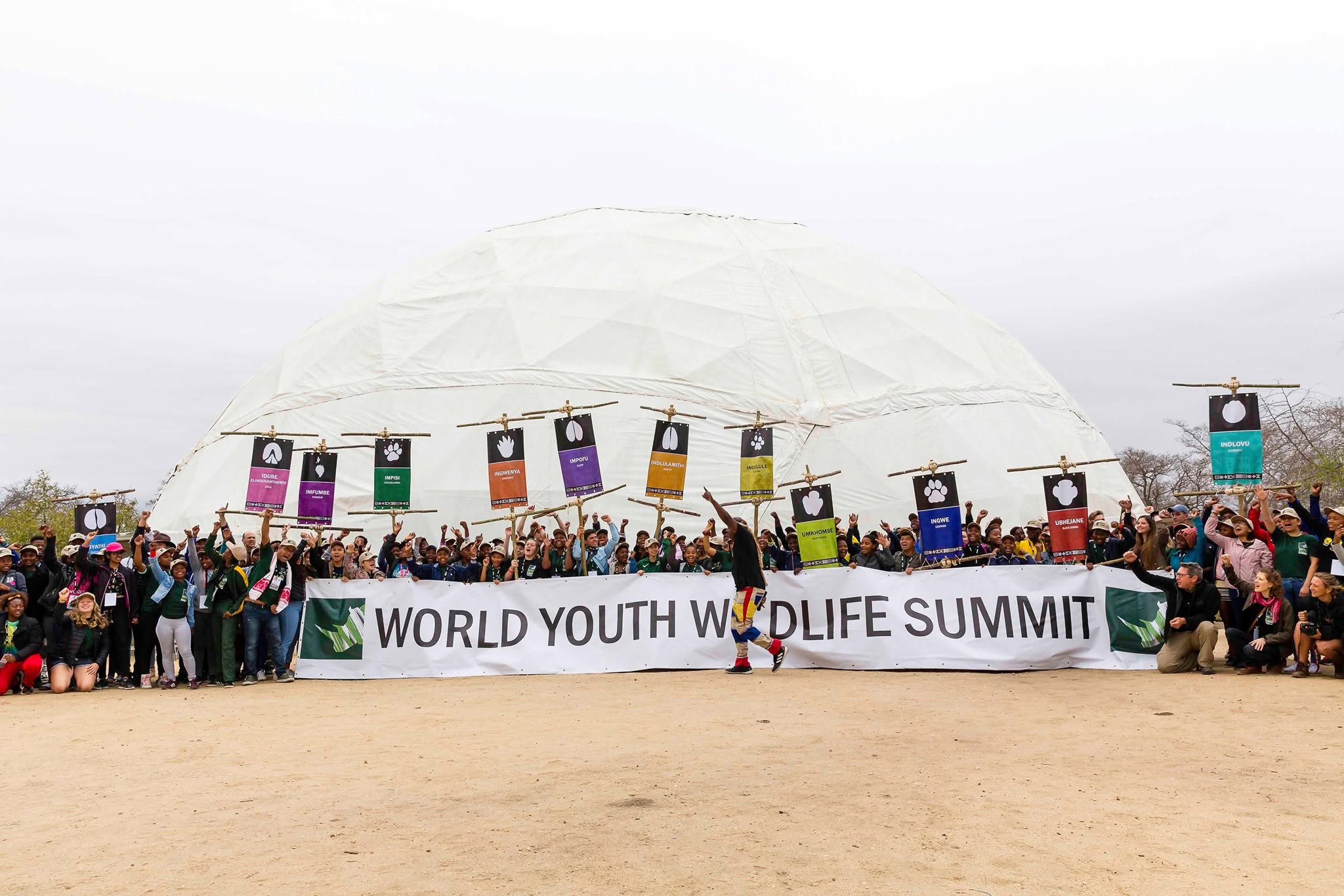 World Youth Wildlife Summit group photograph
