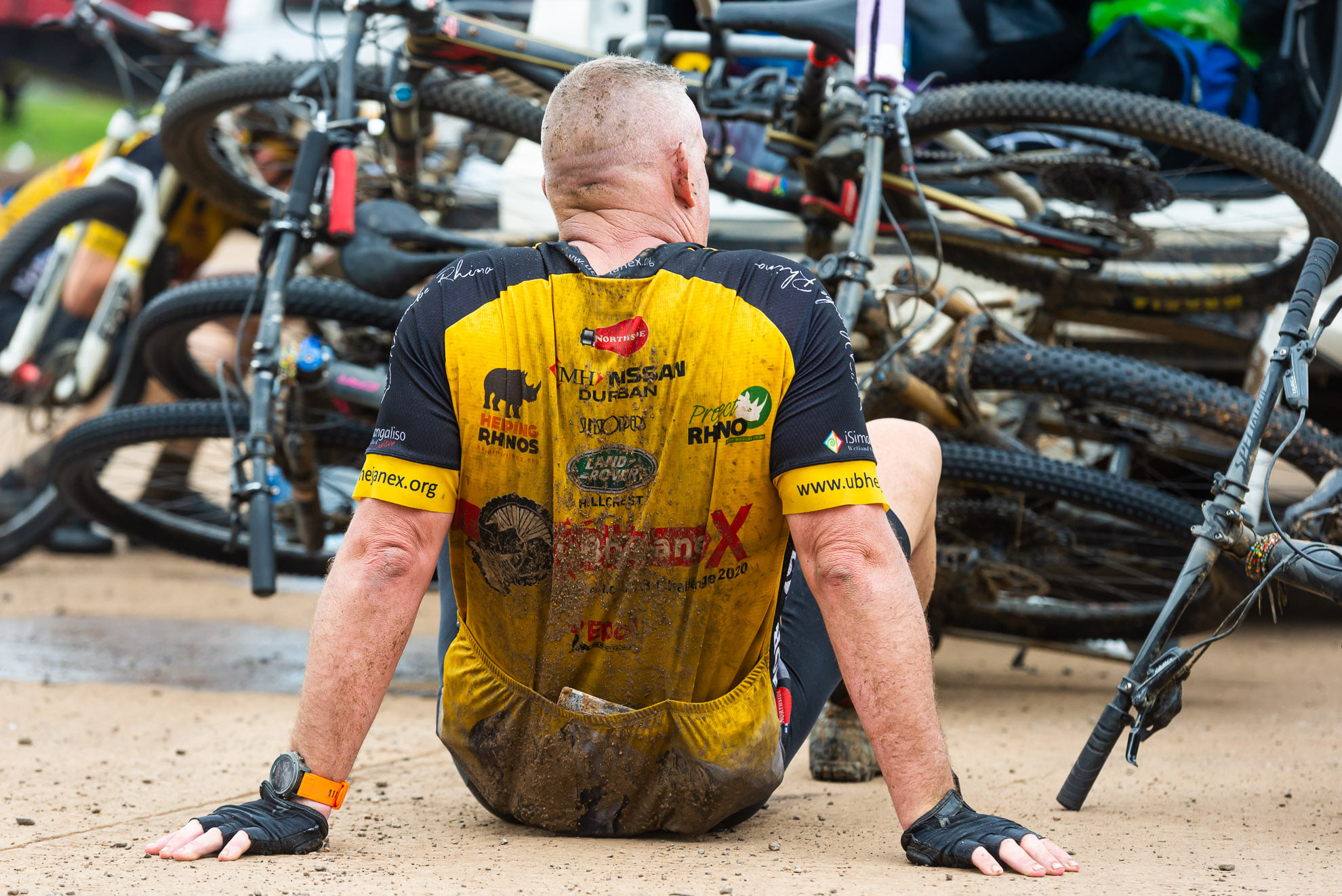 uBhejaneX rider after the challenge uBhejaneX rider after the challenge